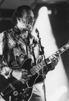 Chuck Berry, Bognor Regis, 1994. Creator: Brian Foskett