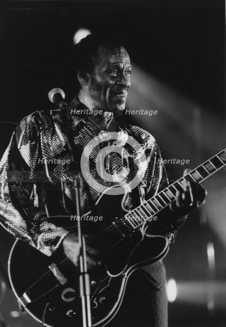 Chuck Berry, Bognor Regis, 1994. Creator: Brian Foskett.