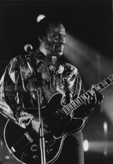 Chuck Berry, Bognor Regis, 1994. Creator: Brian Foskett