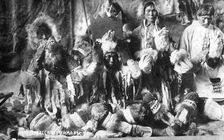Chukotka shamans, 1910-1929. Creator: Ivan Emelianovich Larin