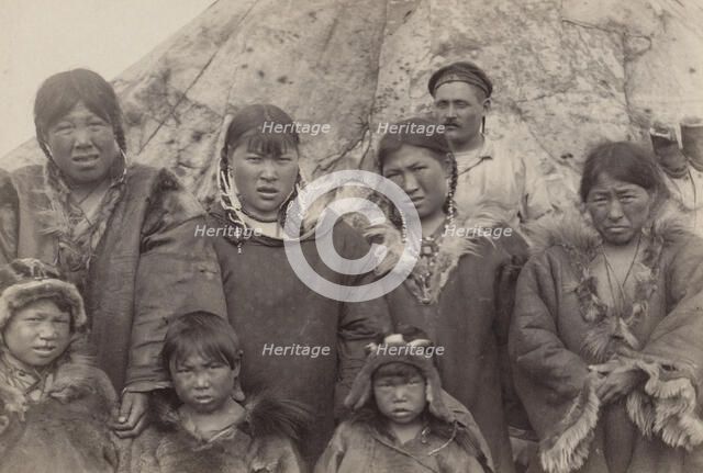 Chukchi Women and Children, 1889. Creator: Unknown.