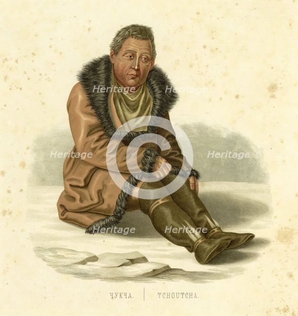 Chukchi Man, 1856. Creator: Ivan Dem'ianovich Bulychev.
