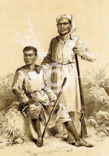 Chuma and Susi, 19th century. Artist: Unknown