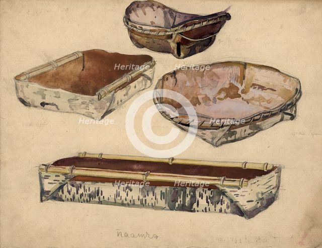 Chuman. Selkups, 1920. Creator: A. G. Vargin.