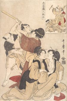 Chushingura Act III, ca. 1800. Creator: Kitagawa Utamaro