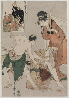 Chushingura: Act XI of The Storehouse of Loyalty, late 1790s. Creator: Kitagawa Utamaro (Japanese, 1753?-1806)