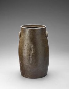 Churn, 1854 - about 1860. Creator: Uhl Pottery