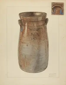 Churn, 1935/1942. Creator: Frank Fumagalli