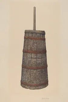 Churn, 1935/1942. Creator: Lelah Nelson