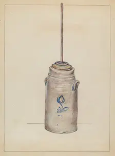 Churn, 1935/1942. Creator: Mary Berner