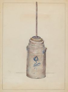 Churn, 1935/1942. Creator: Mary Berner