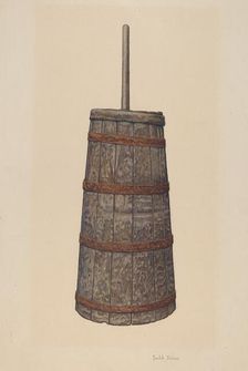 Churn, 1935/1942. Creator: Lelah Nelson