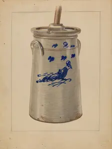 Churn, 1936. Creator: Charles Caseau