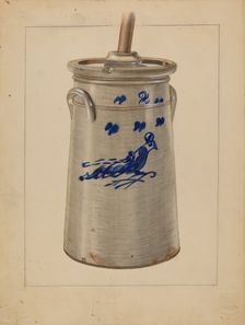 Churn, 1936. Creator: Charles Caseau