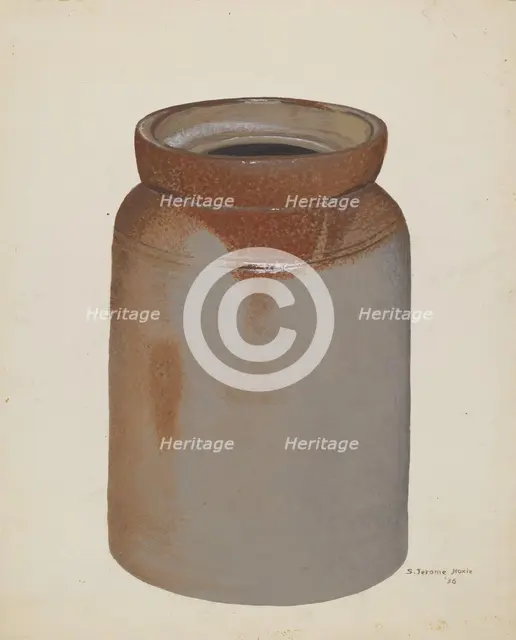 Churn, 1936. Creator: Jerome Hoxie.