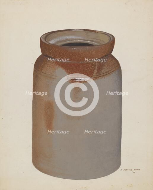 Churn, 1936. Creator: Jerome Hoxie.