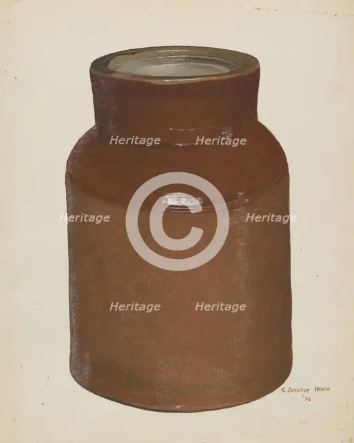 Churn, 1936. Creator: Jerome Hoxie.