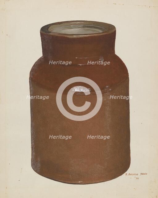 Churn, 1936. Creator: Jerome Hoxie.