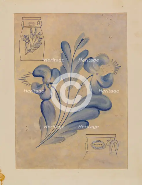 Churn, 1937. Creator: Eugene Barrell.
