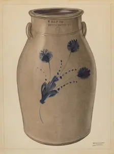 Churn, c. 1936. Creator: Frank Fumagalli