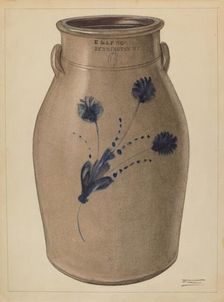 Churn, c. 1936. Creator: Frank Fumagalli