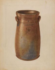 Churn, c. 1936. Creator: Frank Fumagalli