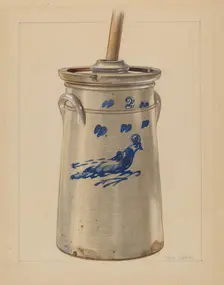 Churn, c. 1936. Creator: John Fisk