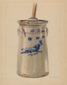 Churn, c. 1936. Creator: John Fisk