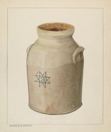 Churn, c. 1936. Creator: Magnus S. Fossum