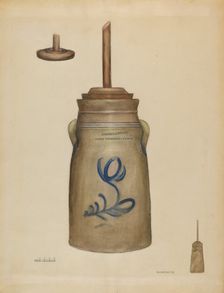 Churn, c. 1936. Creator: Samuel Sulkowitz