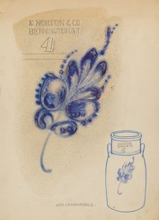 Churn, c. 1937. Creator: George Loughridge