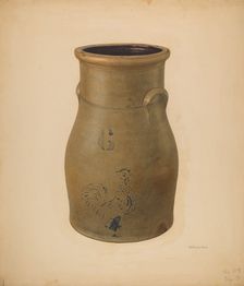 Churn, c. 1938. Creator: Nicholas Amantea