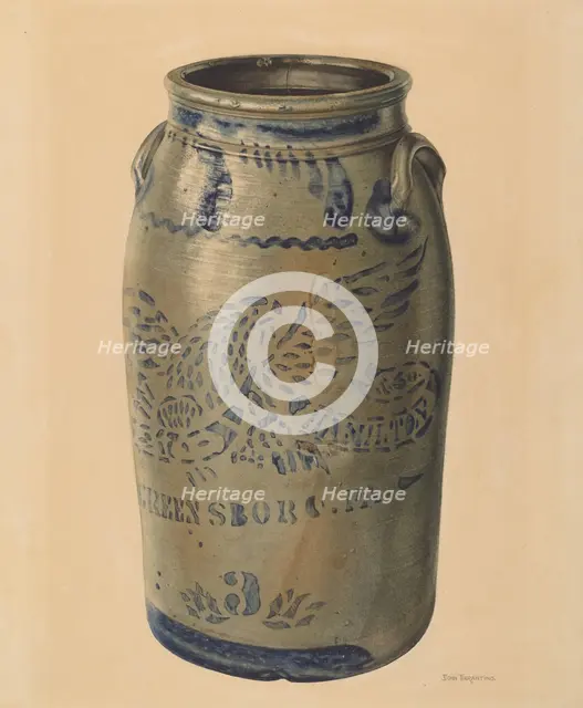 Churn, probably 1938. Creator: John Tarantino.