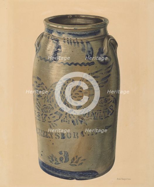 Churn, probably 1938. Creator: John Tarantino.