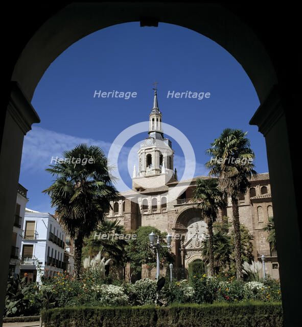 Church of Manzanares in Castile La Mancha.