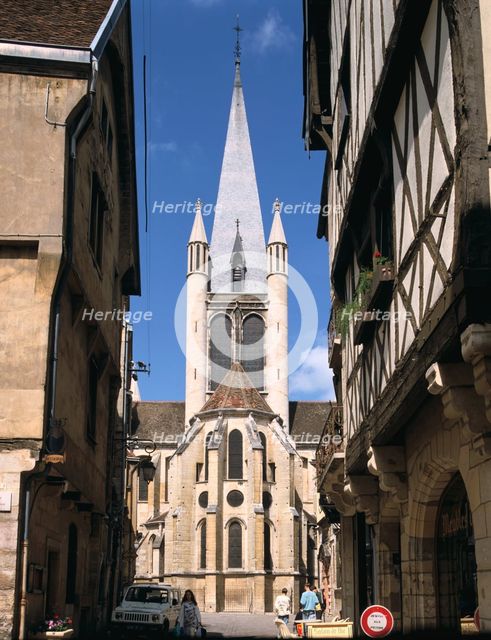 Church of Notre Dame, Dijon, Burgundy, France. Creator: Peter Thompson.