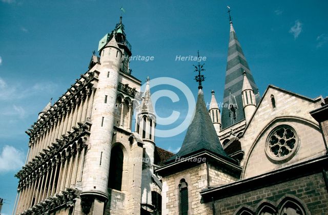 Church of Notre Dame, Dijon, Burgundy, France. Creator: Peter Thompson.