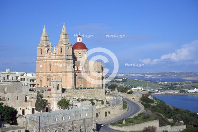 Church of Our Lady of Mellieha, Malta.