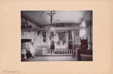 Church of All Saints and St Roch - interior, Naramnice, between 1900-1910. Creator: Unknown
