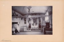 Church of All Saints and St Roch - interior, Naramnice, between 1900-1910. Creator: Unknown