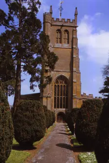 Church of All Saints, Martock, Somerset, 20th century. Artist: CM Dixon