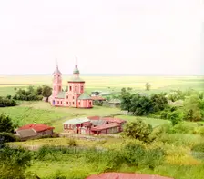 Church of Boris and Gleb, Suzdal, 1912. Creator: Sergey Mikhaylovich Prokudin-Gorsky