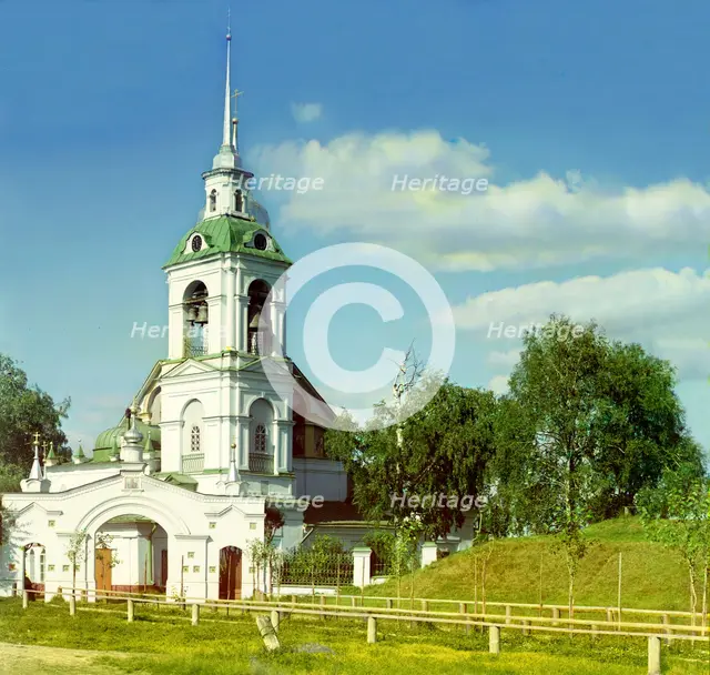 Church of Isidor the Blessed (Ascension), Rostov Velikii, 1911. Creator: Sergey Mikhaylovich Prokudin-Gorsky.