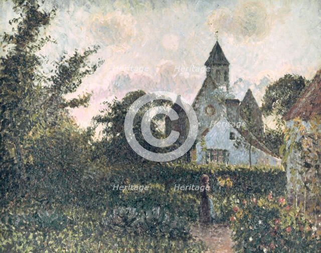 'Church Of Knocke,' 1894. Artist: Camille Pissarro