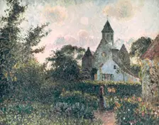 Church Of Knocke, 1894. Artist: Camille Pissarro