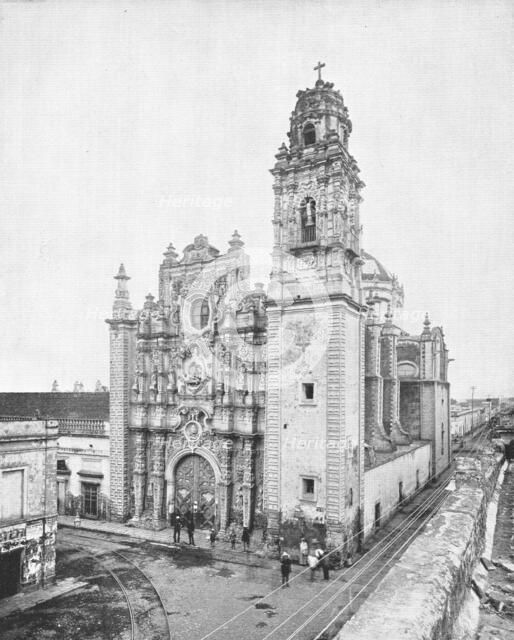Church of La Santisima, Mexico City, Mexico, c1900.  Creator: Unknown.