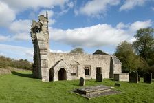 Church of St Martin, Wharram Percy deserted medieval village, North Yorkshire, 2011. Artist: Historic England Staff Photographer