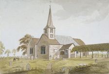 Church of St Mary, Chigwell, Essex, 1799. Artist: Anon