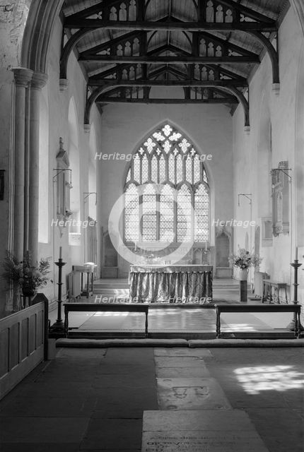 Church of St Mary, Ashwell, Hertfordshire, 1961. Artist: Laurence Goldman