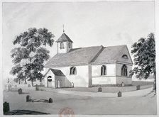 Church of St Mary the Virgin, Little Ilford, Newham, London, 1798. Artist: Anon